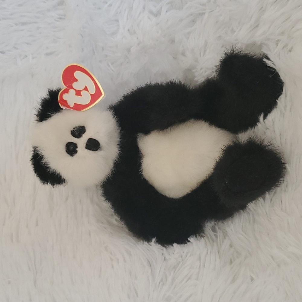 "Checkers" Ty beanie baby